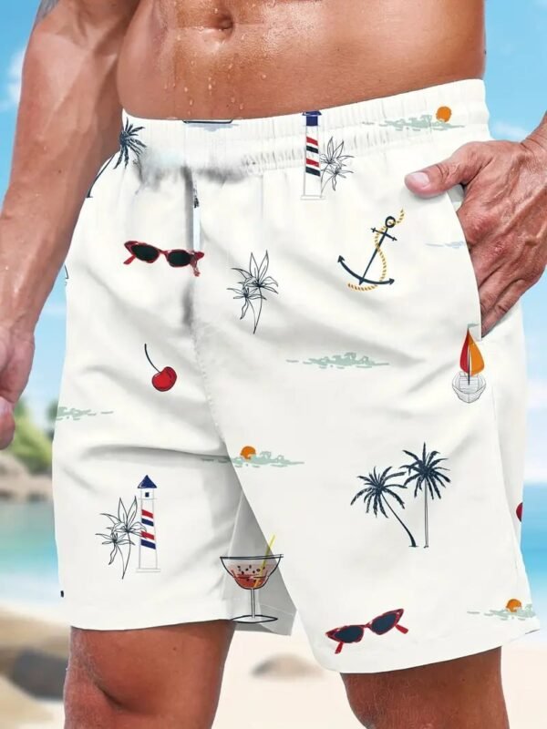 SUPERB IMPORTED POLYESTER LYCRA FABRIC FANCY SHORTS