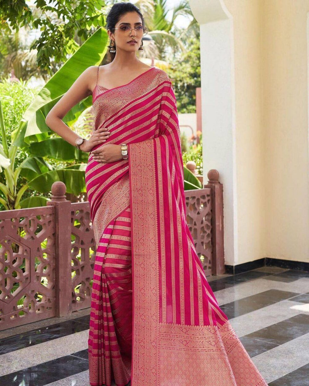 FABRIC : SOFT LICHI SILK CLOTHFABRIC : SOFT LICHI SILK CLOTH.*  *DESIGN : BEAUTIFUL RICH PALLU & JACQUARD WORK ON ALL OVER THE SAREE.* - Image 2