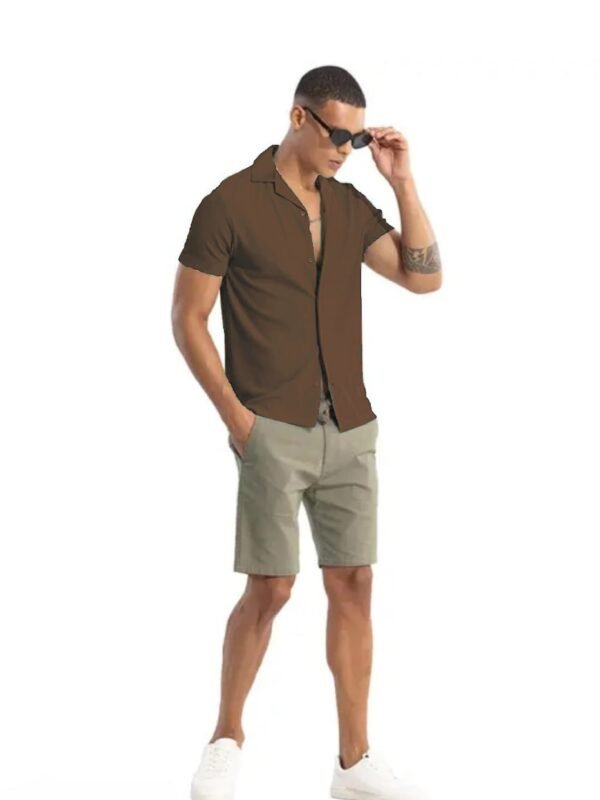 LAUNCHING  MEN’S EXCLUSIVE Cod-Roy FABRIC HALF SLEEVE SHIRT