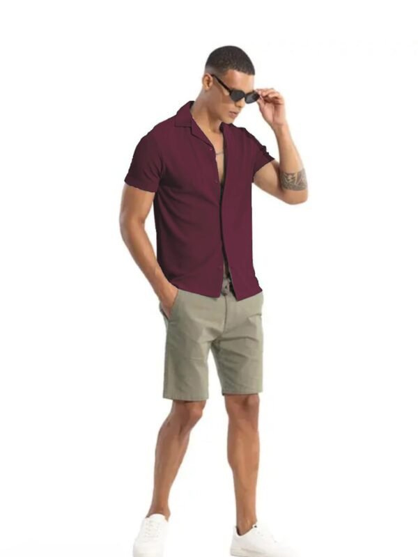 LAUNCHING  MEN’S EXCLUSIVE Cod-Roy FABRIC HALF SLEEVE SHIRT